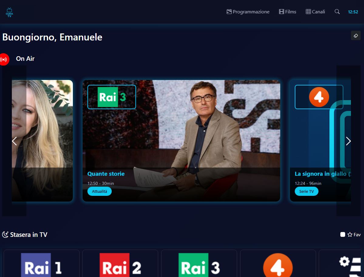 Italian EPG - Guida TV